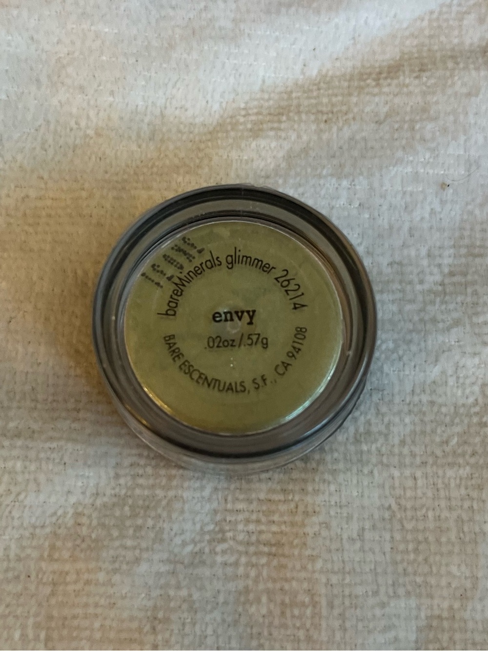 bareMinerals Glimmer Eyeshadow Envy - Shimmery Green